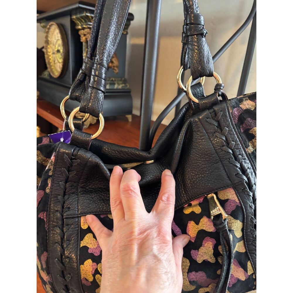 Amy Kestenberg All for Love Novelty Leather Shoulder Bag ~ Rare Find! - Picture 8 of 13